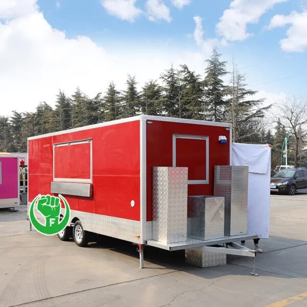 18FT Length Square Food Trailer Full Equipment - Image 6