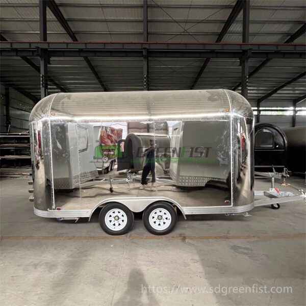 Stainless Steel Airstream Luxury Food Trailer - Image 2