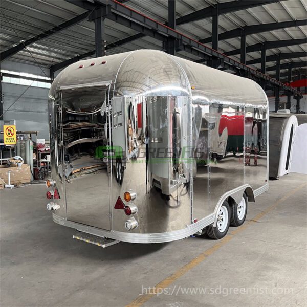 Stainless Steel Airstream Luxury Food Trailer - Image 3