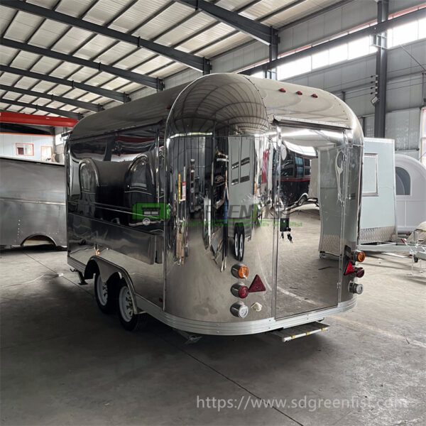 Stainless Steel Airstream Luxury Food Trailer - Image 5
