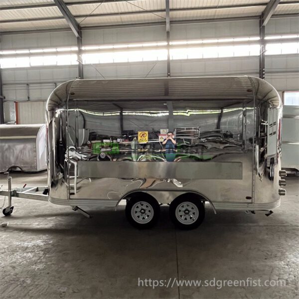 Stainless Steel Airstream Luxury Food Trailer - Image 6