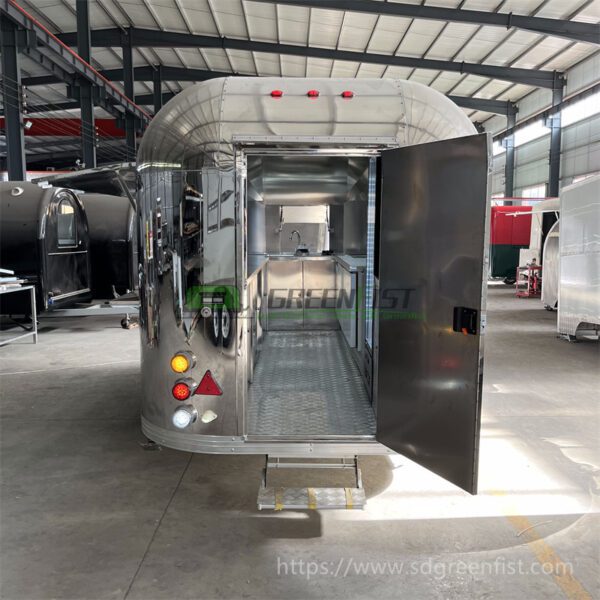 Stainless Steel Airstream Luxury Food Trailer - Image 7