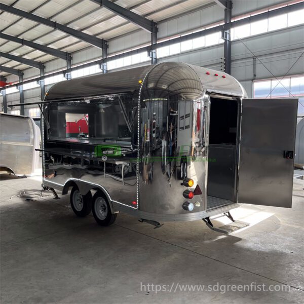 Stainless Steel Airstream Luxury Food Trailer - Image 8