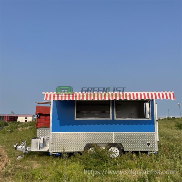 Fiberglass plate High Level food trailer - Image 3